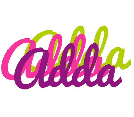 Adda flowers logo