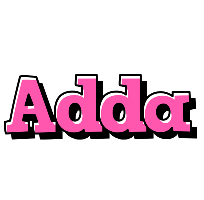 Adda girlish logo