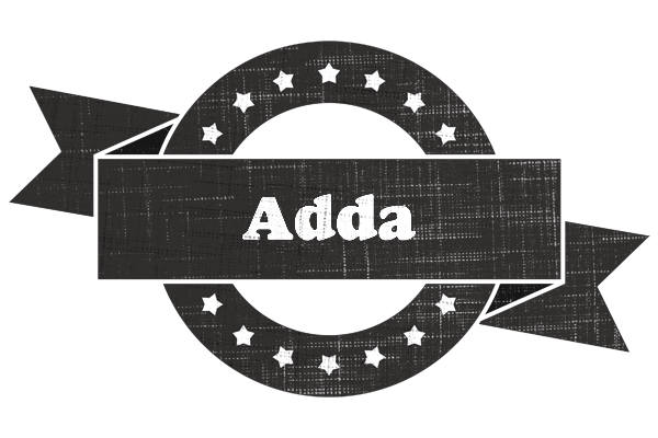 Adda grunge logo
