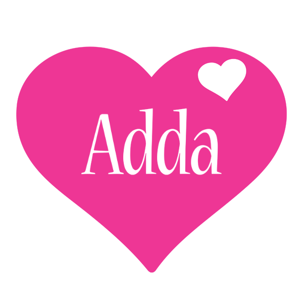 Adda love-heart logo