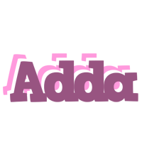 Adda relaxing logo