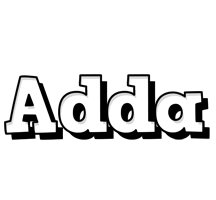 Adda snowing logo