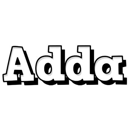 Adda snowing logo
