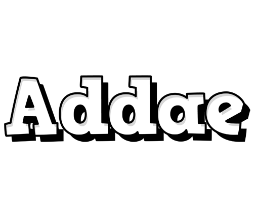 Addae snowing logo