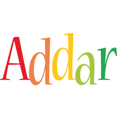 Addar birthday logo