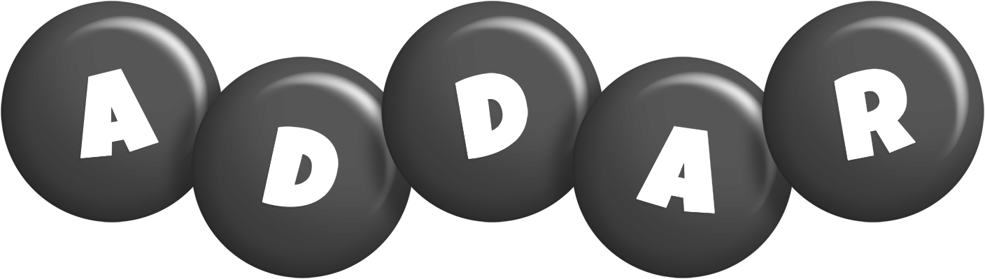 Addar candy-black logo