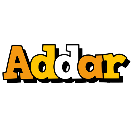 Addar cartoon logo