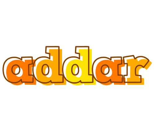 Addar desert logo
