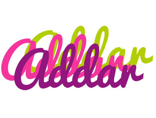Addar flowers logo