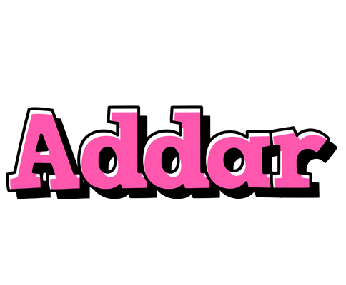 Addar girlish logo