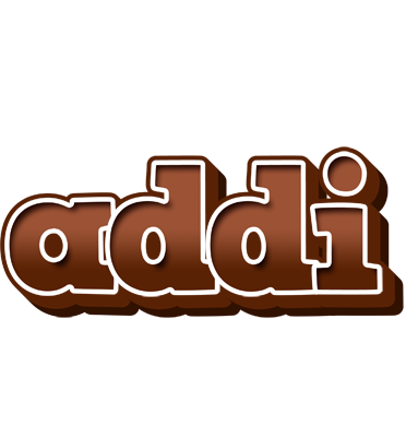 Addi brownie logo