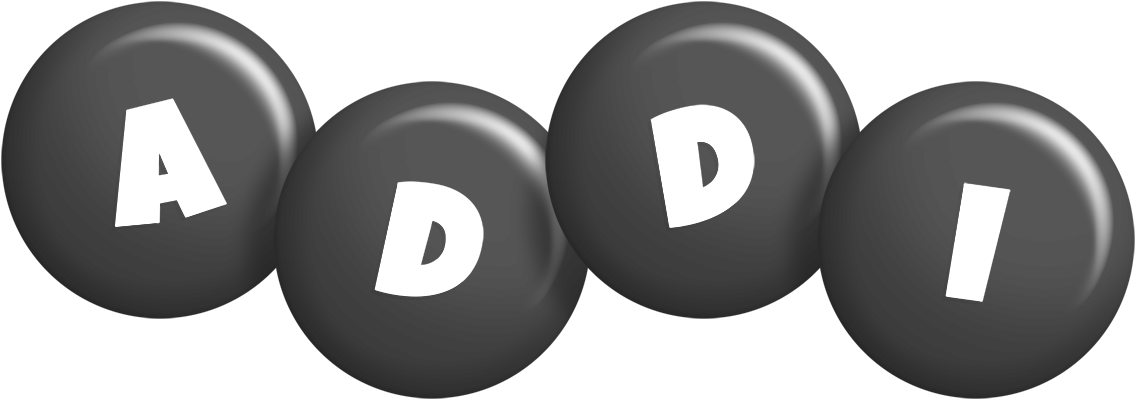 Addi candy-black logo