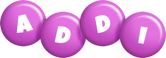 Addi candy-purple logo