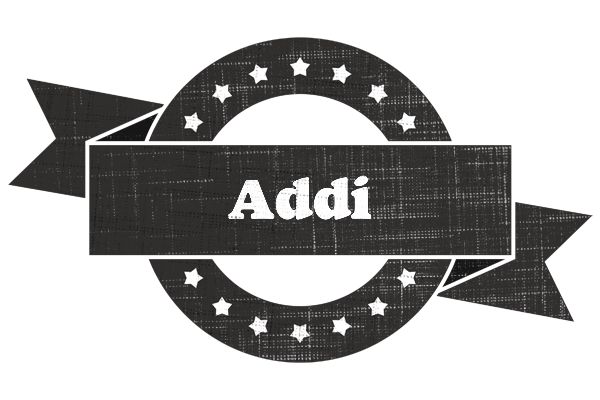Addi grunge logo