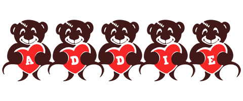 Addie bear logo