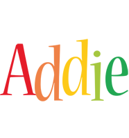 Addie birthday logo