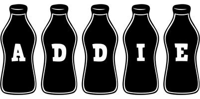 Addie bottle logo