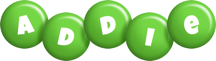 Addie candy-green logo