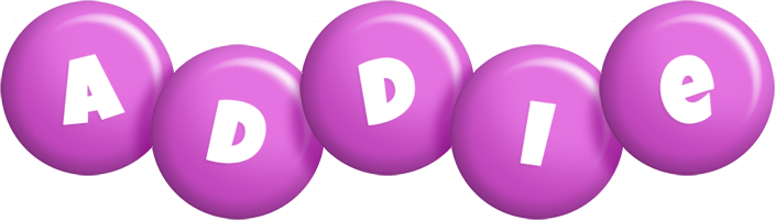 Addie candy-purple logo