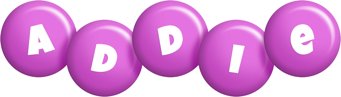 Addie candy-purple logo