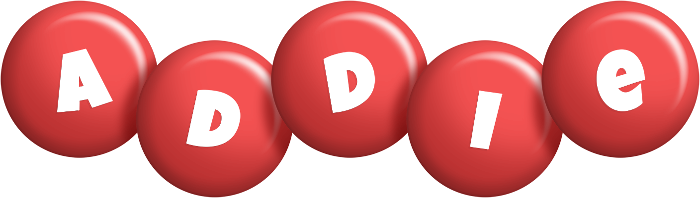 Addie candy-red logo