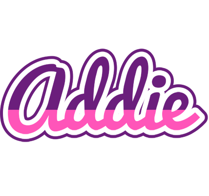 Addie cheerful logo