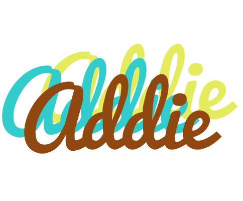 Addie cupcake logo