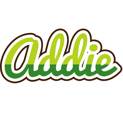 Addie golfing logo