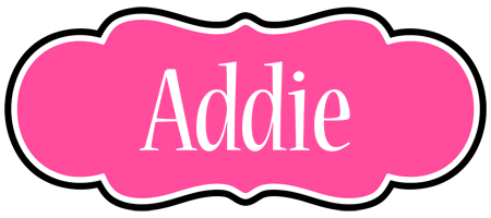 Addie invitation logo