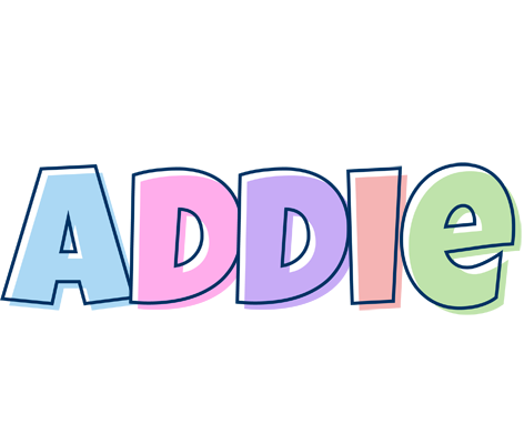 Addie pastel logo