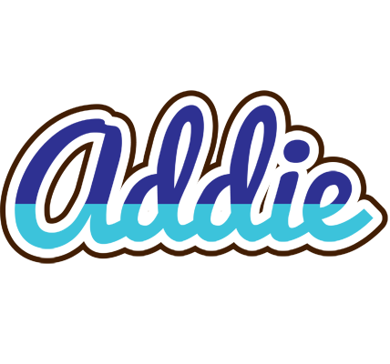 Addie raining logo