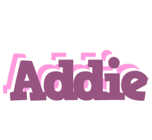 Addie relaxing logo