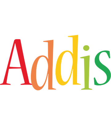 Addis birthday logo