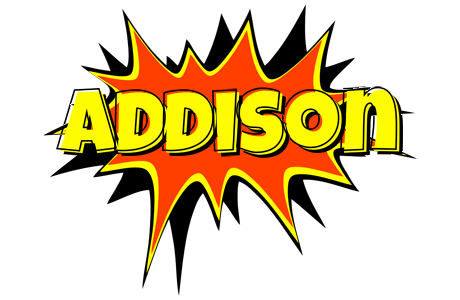 Addison bazinga logo