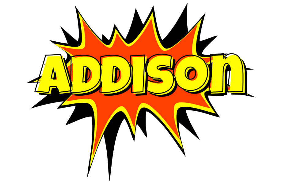 Addison bazinga logo