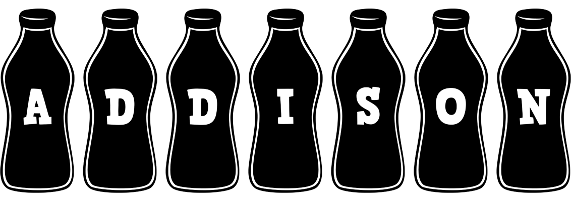 Addison bottle logo