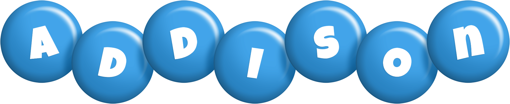 Addison candy-blue logo