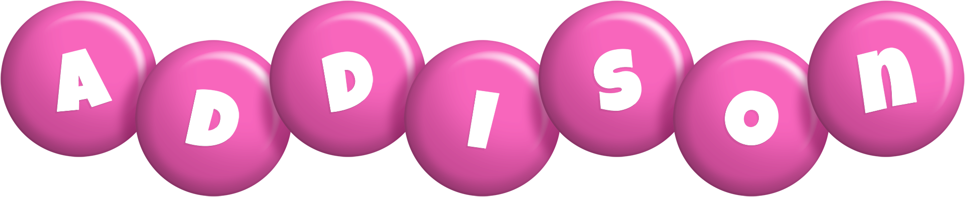 Addison candy-pink logo