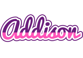Addison cheerful logo