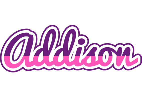Addison cheerful logo