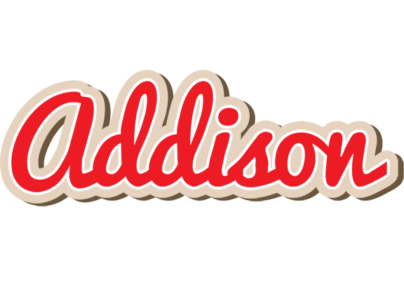 Addison chocolate logo