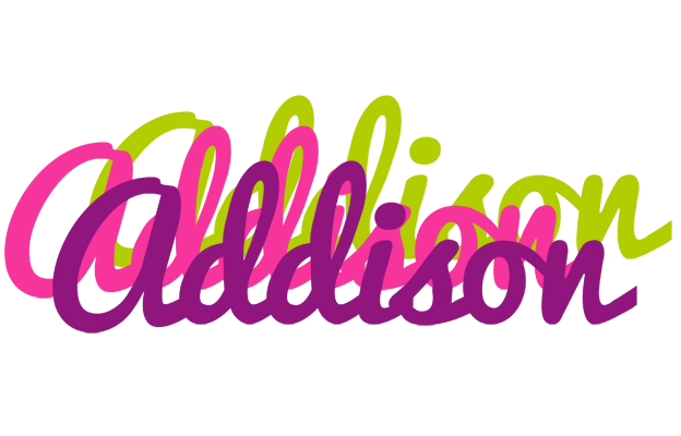 Addison flowers logo