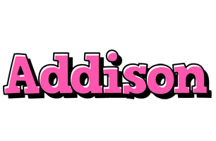 Addison girlish logo