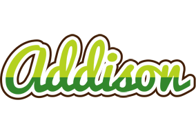 Addison golfing logo