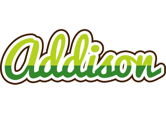 Addison golfing logo