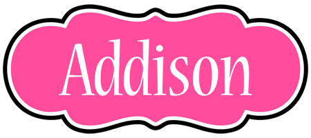 Addison invitation logo