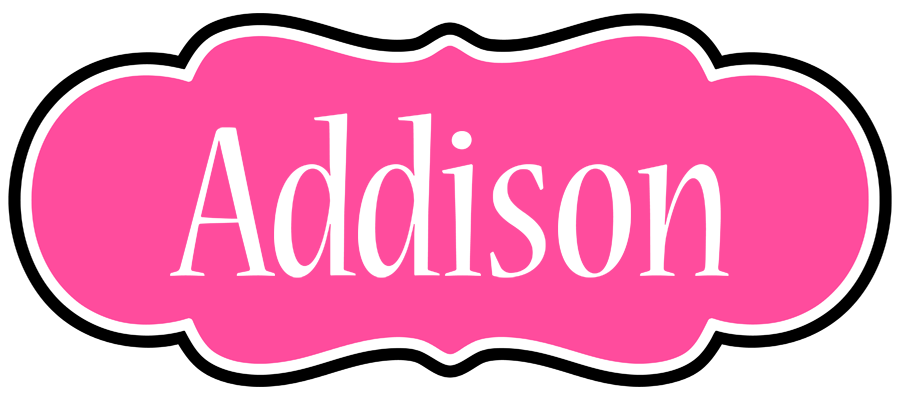 Addison invitation logo