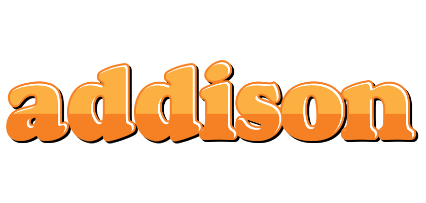 Addison orange logo