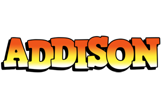Addison sunset logo