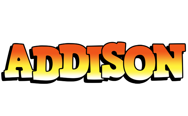 Addison sunset logo